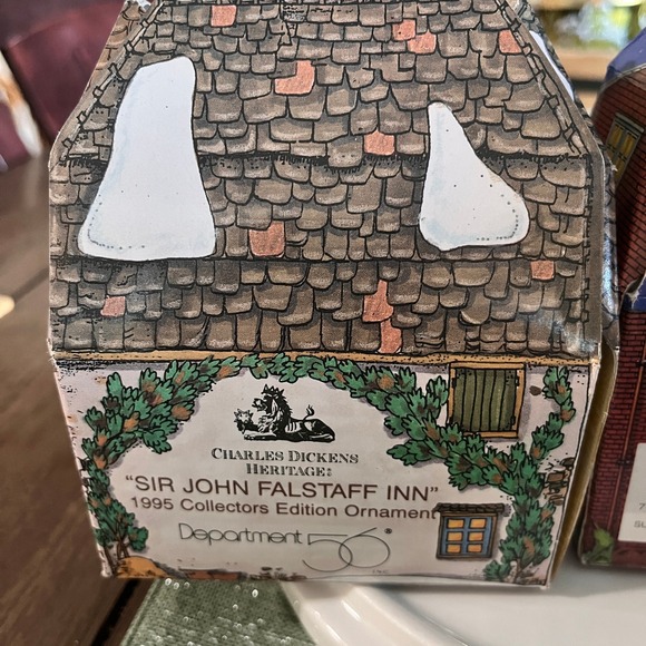 Department 56 Charles Dickens Heritage Village Collection Ornaments Set of 4 - Picture 6 of 13